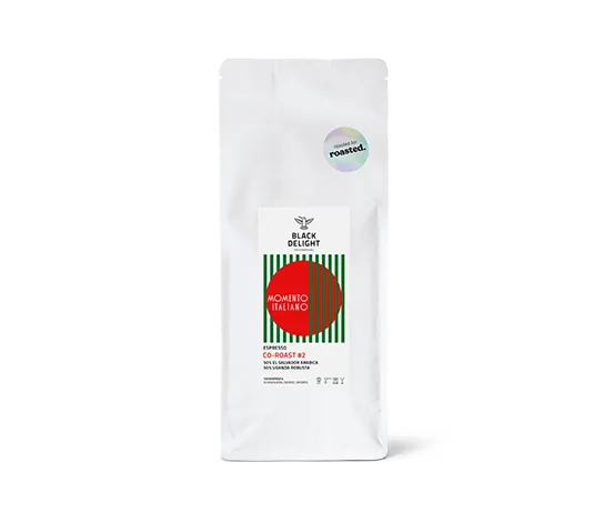Black Delight x roasted. - Momento Italiano Co-Roast #2 Espresso