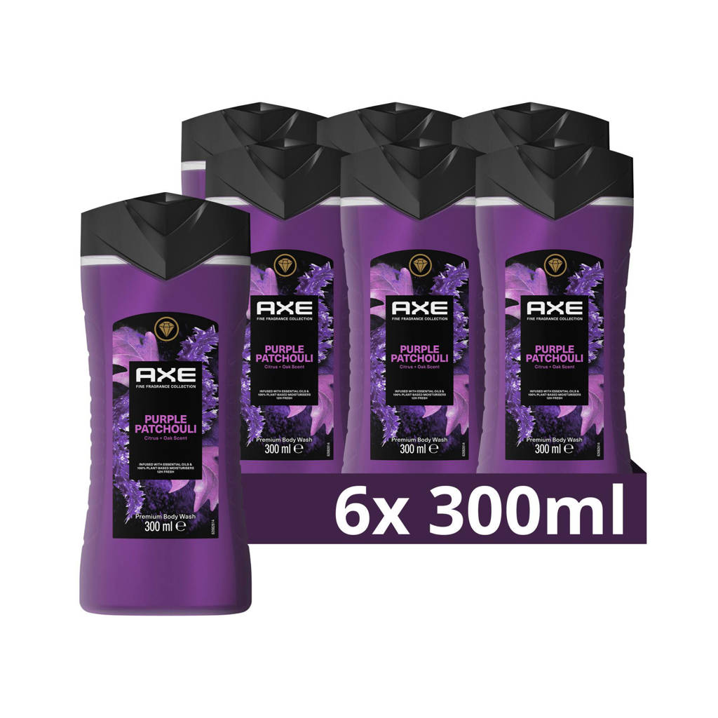 Purple Patchouli premium douchegel - 6 x 300 ml