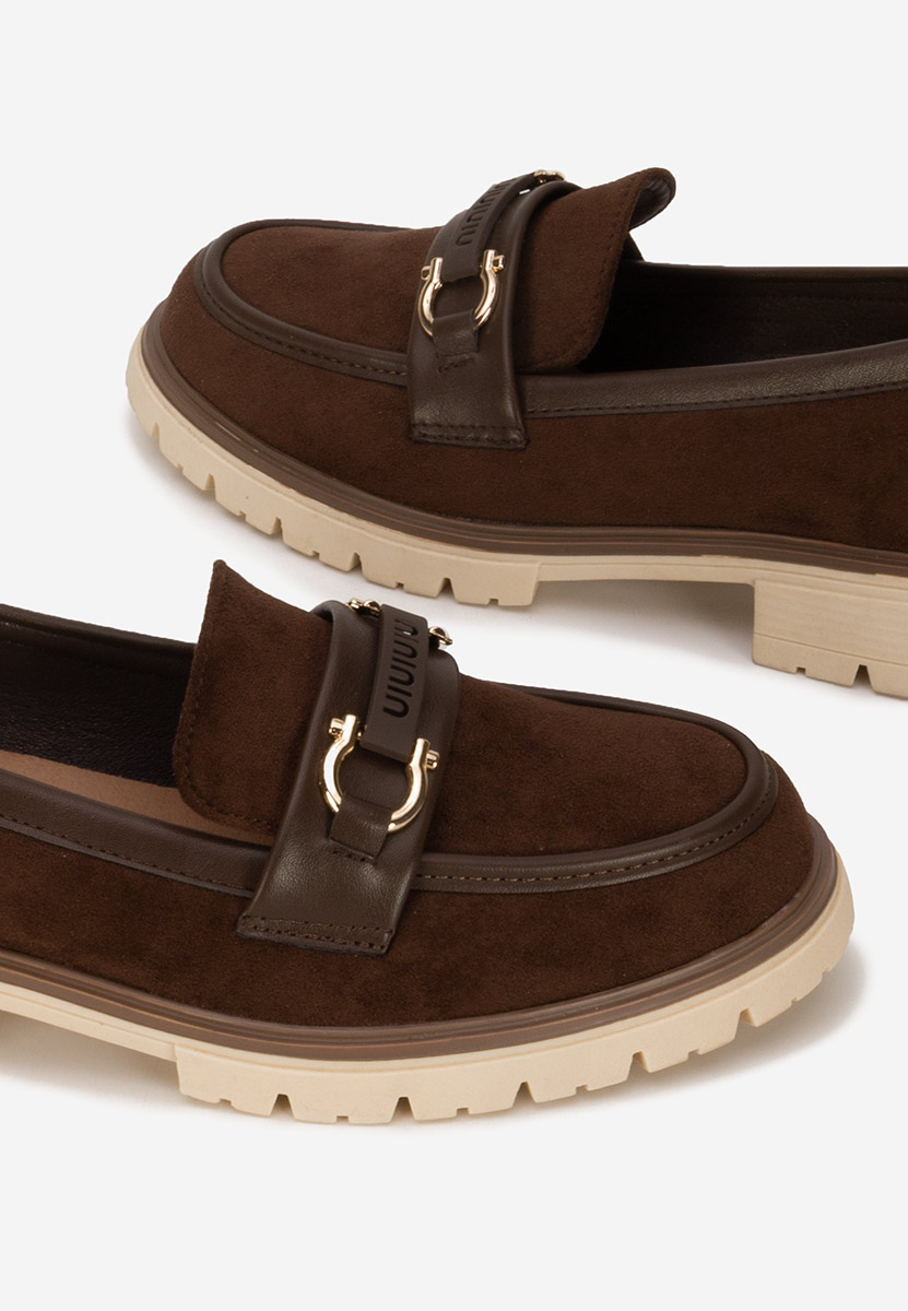 Mocassins femme bruns Althea