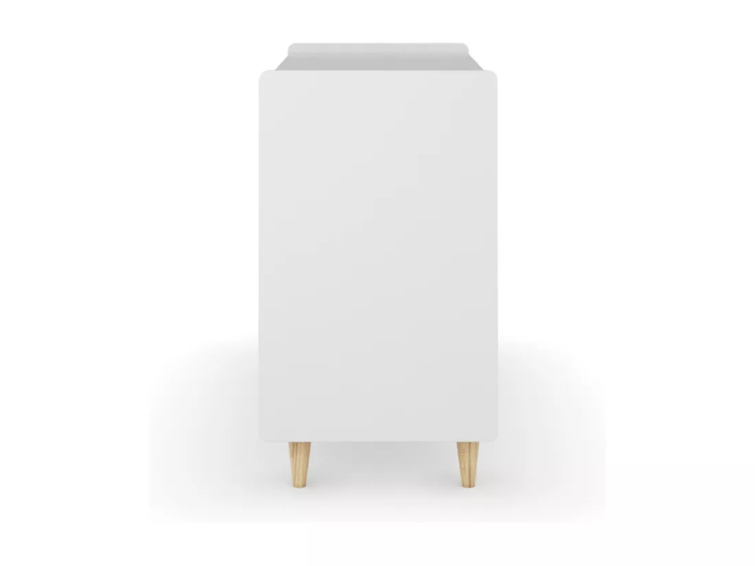 Commode 3 tiroirs bois massif noisette PETER