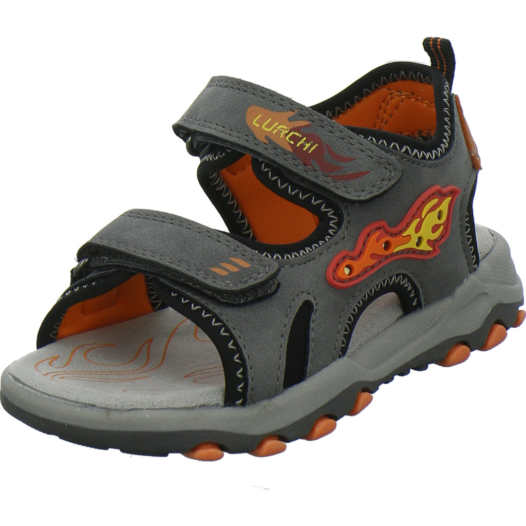 Lurchi Sandalen Jungen Rosco Blinker Grau-kombi