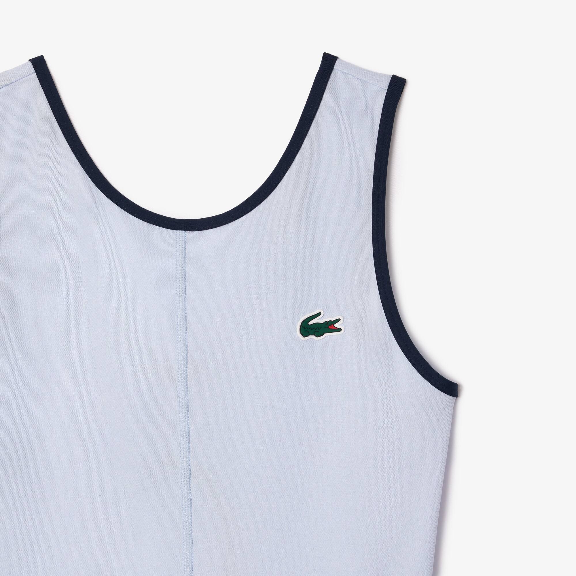 Robe Tennis Ultra-Dry stretch avec shorty séparé Robes & Jupes - Bleu - Lacoste - Femme