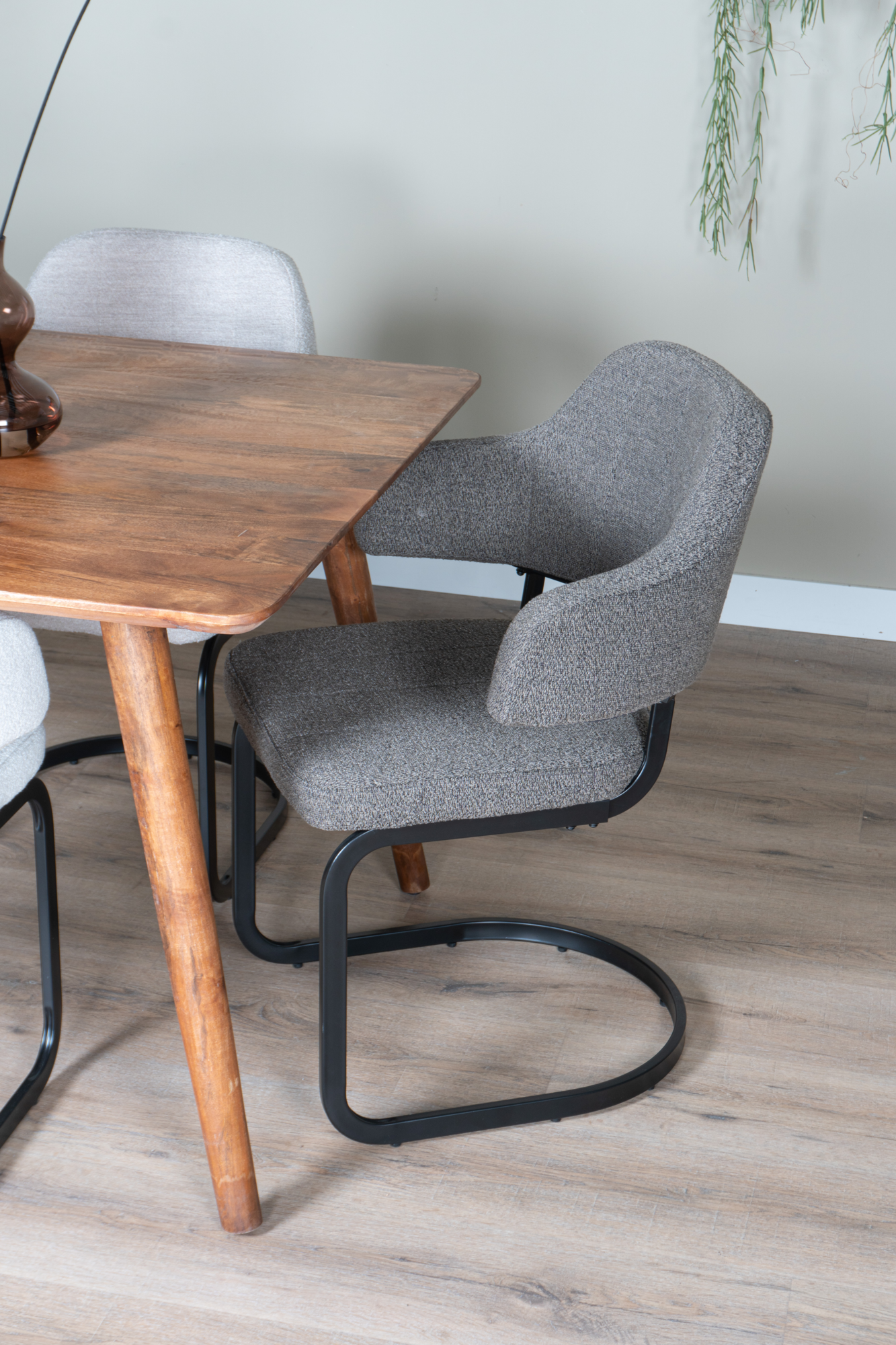 Eetkamerstoel Eros Naturel Boucle