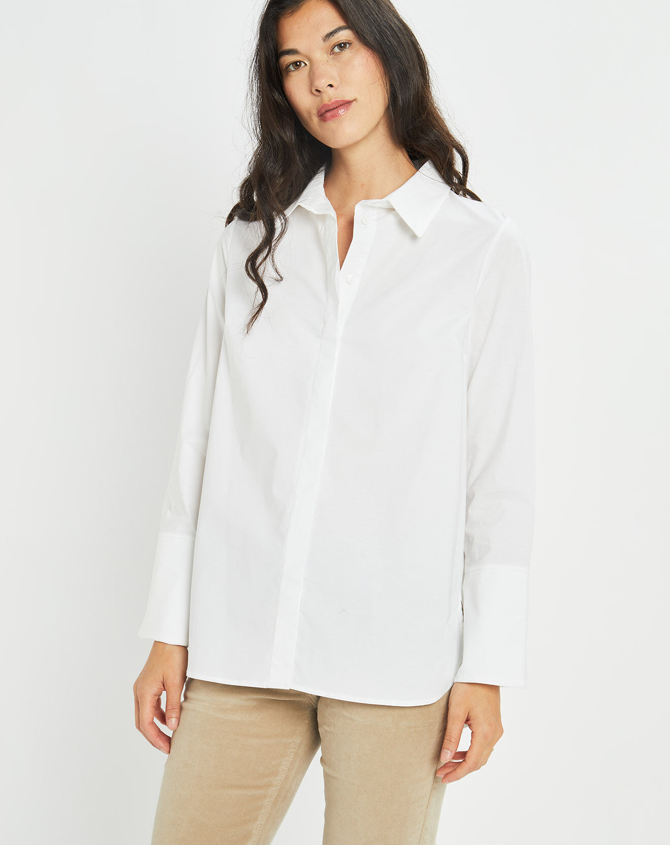 Lauren Vidal Chemise Tylan blanche