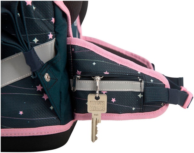 SCHOOL-MOOD® Schulranzen »Timeless Pro« retroreflektierende Flächen
