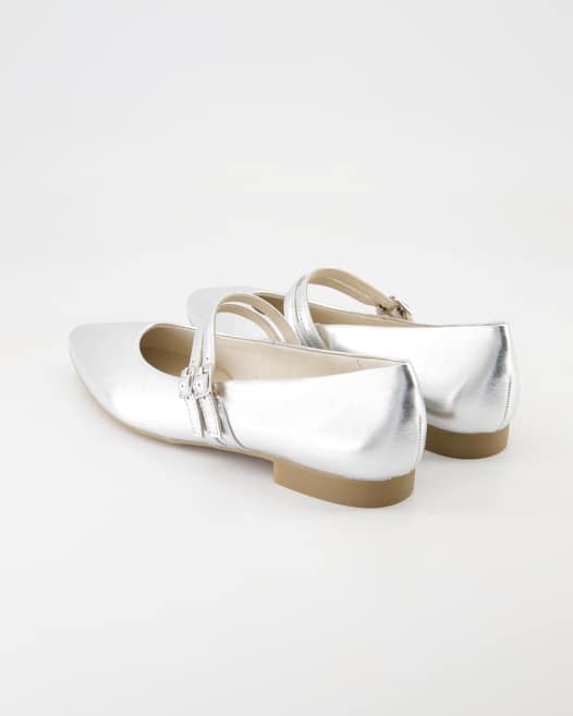 Paul Green 1022-146 Ballerinas in Silber