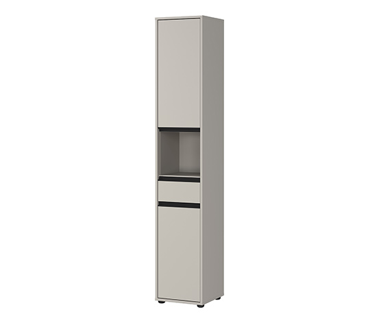 Hochschrank »Lemont«, steingrau