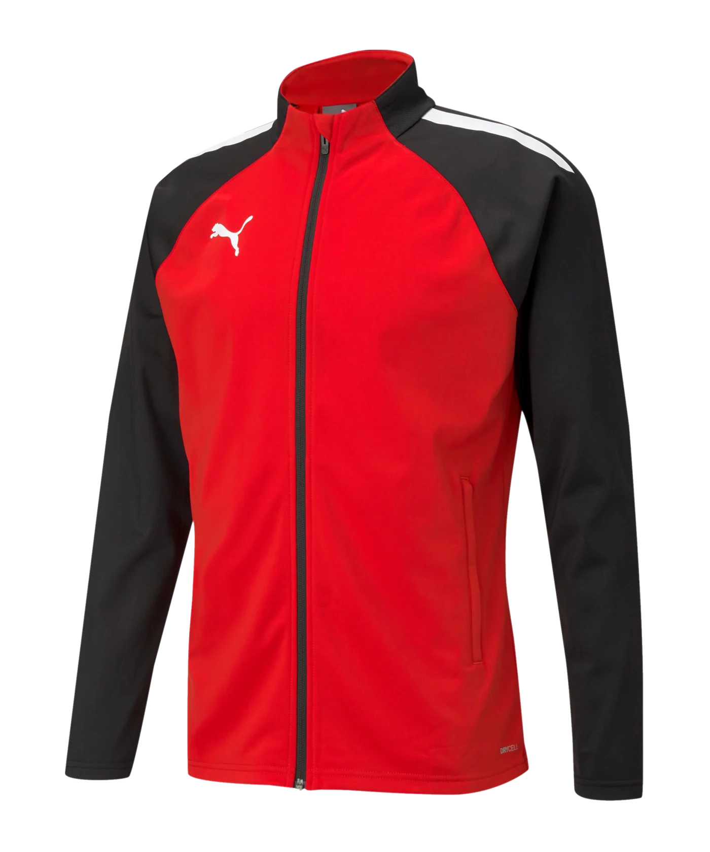 PUMA teamLIGA Trainingsjacke Rot Schwarz F01