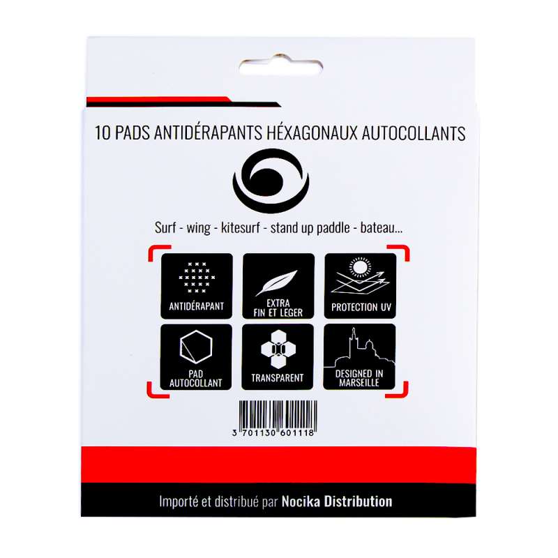 Grip de traction SURF antidérapant Hexapads Howzit - 20 pcs