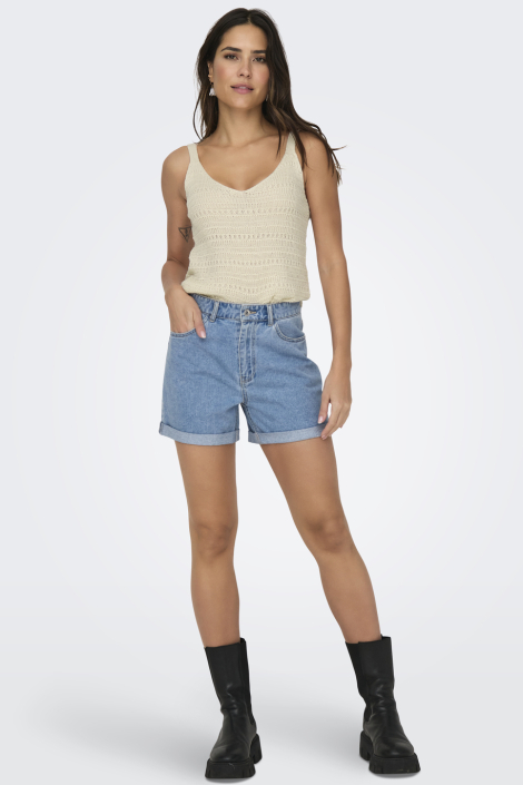 Jacqueline de Yong beige dames top