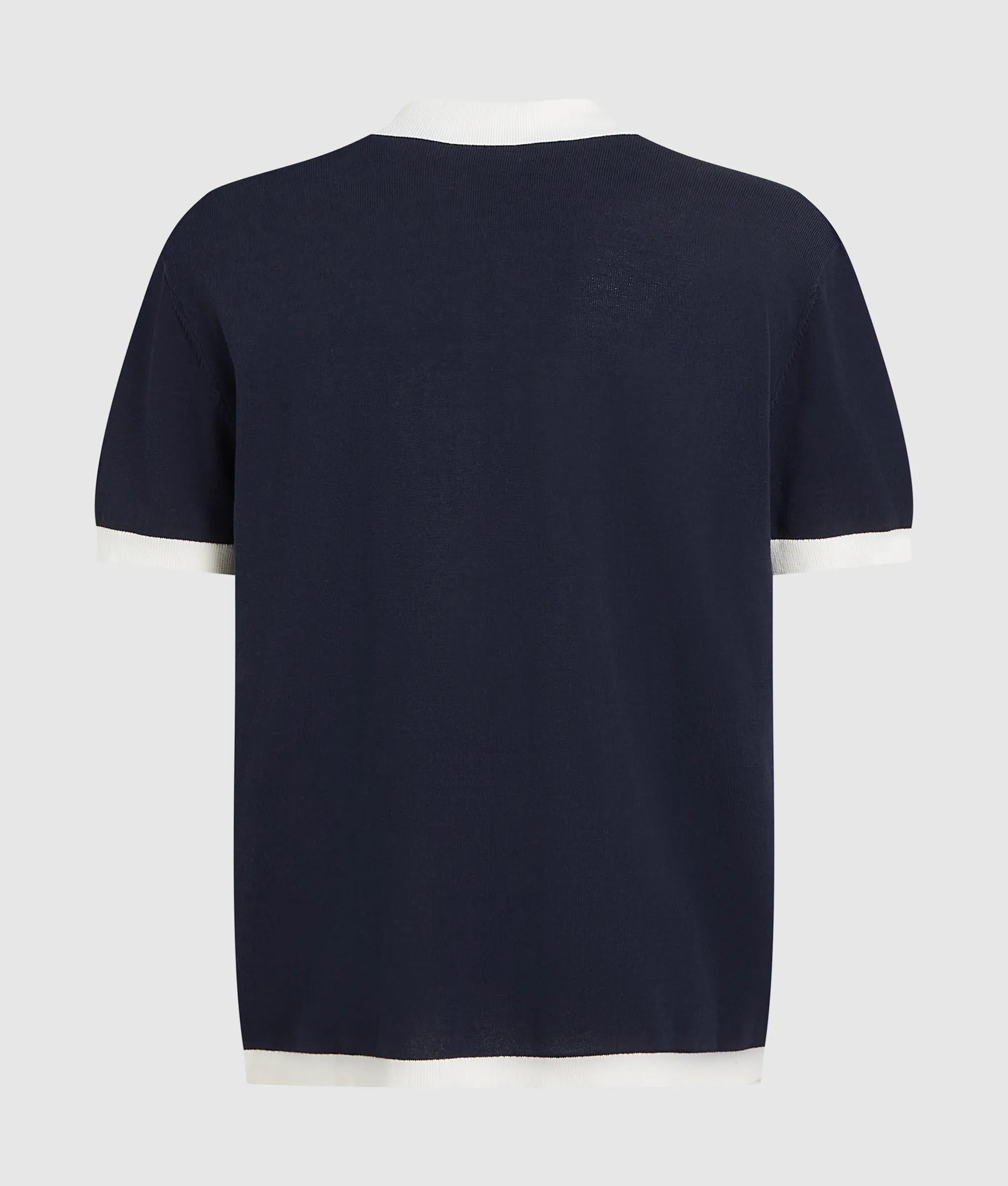 Gebreide polo met Monogram