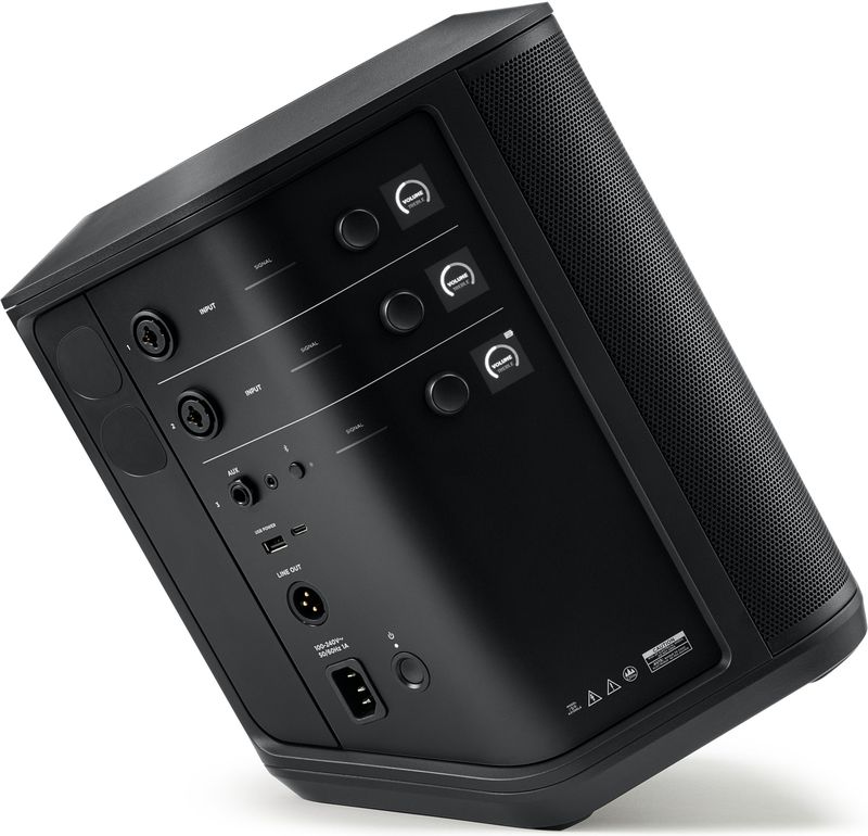 Bose - S1 Pro Plus - Draadloze PA-Speaker - Compact - Met 3-Kanaalsmixer