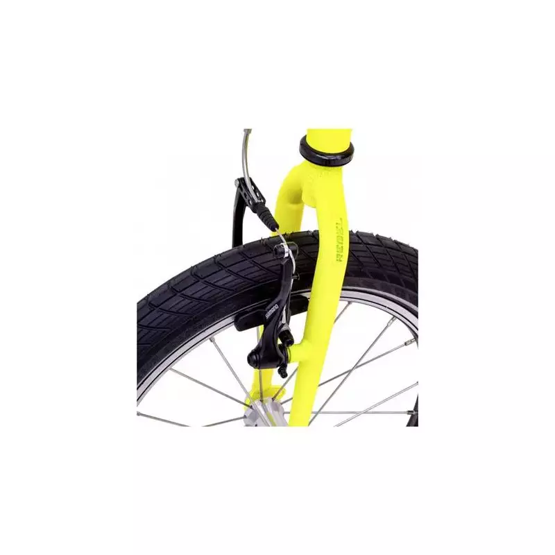 Foldable Footbike KOSTKA REBEL MAX FOLD (G5) - NEON Lemon