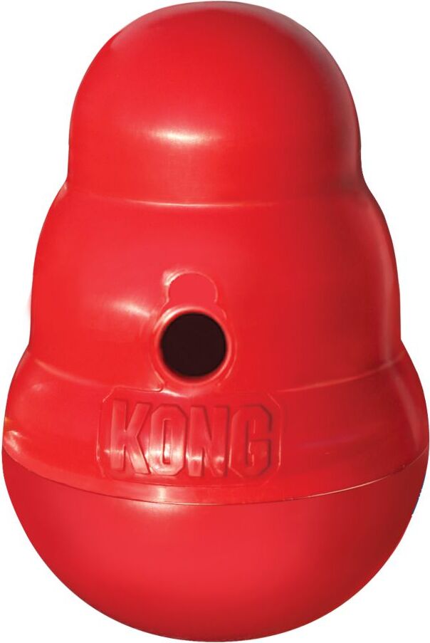 Kong hondenspeelgoed Wobbler S rood D 11 H 15,5 cm