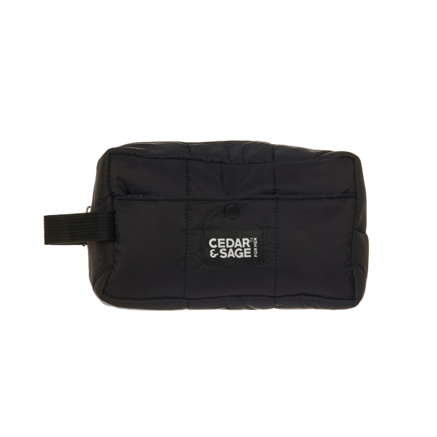 C&S quilted wash bag