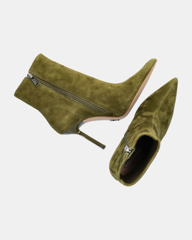 Steve Madden Iyanna Enkellaarsjes  - groen