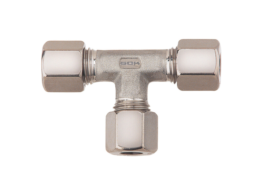 Gimeg staal T-stuk - 8 x 8 x 8 mm