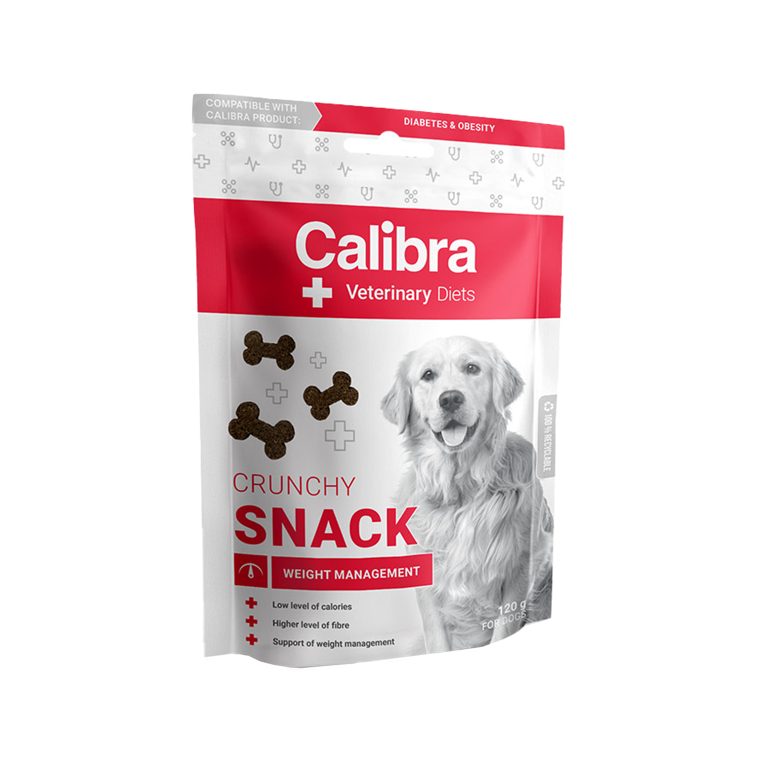 Calibra Dog Veterinary Diets - Weight Management - Crunchy Snack