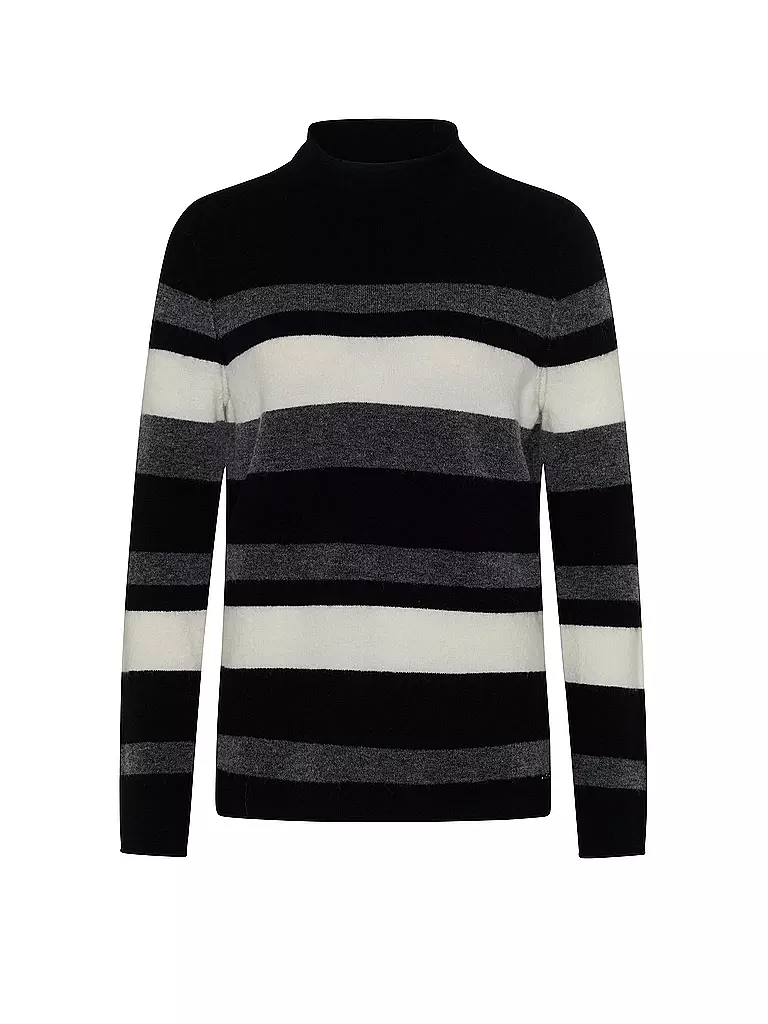 BRAX Rollkragenpullover LEE schwarz