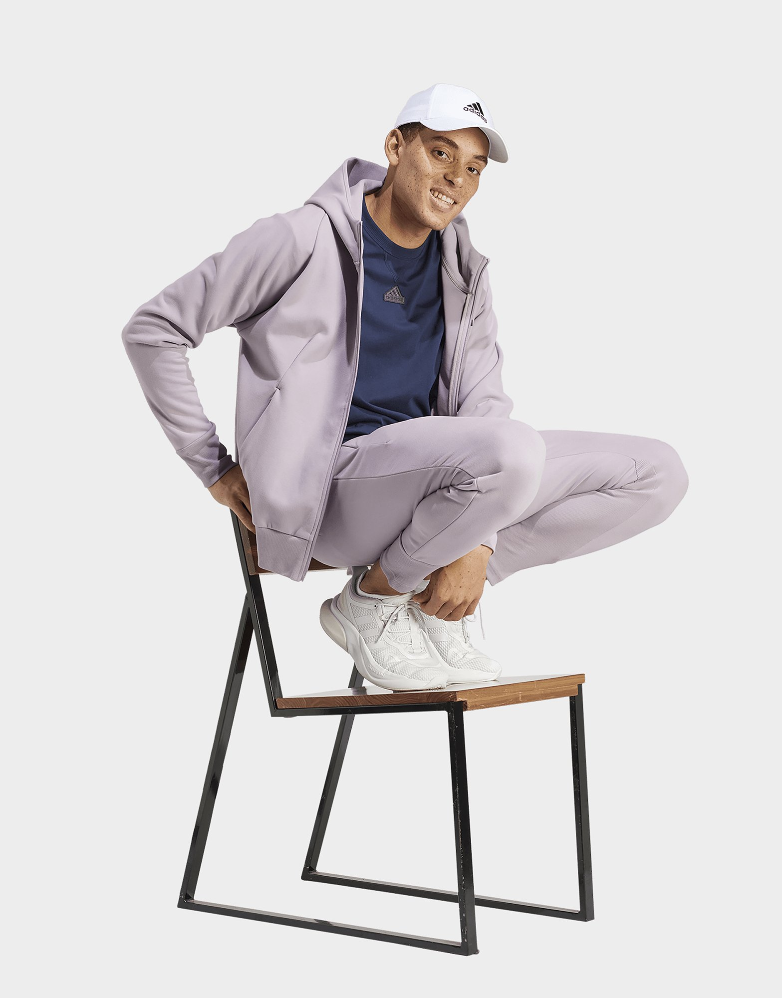 adidas Veste de survêtement à capuche zippée Z.N.E. Winterized