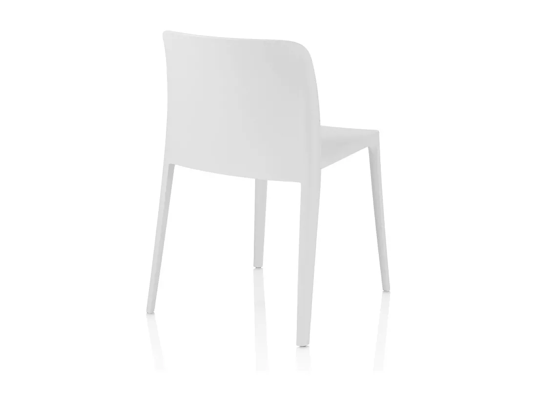 Set de 4 Chaises d'intérieur/extérieur TIMMY blanche