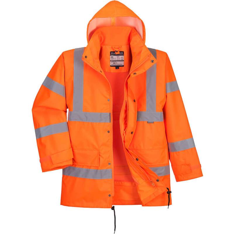 Portwest RT63 Parka Haute-Visibilité Respirante Interactive