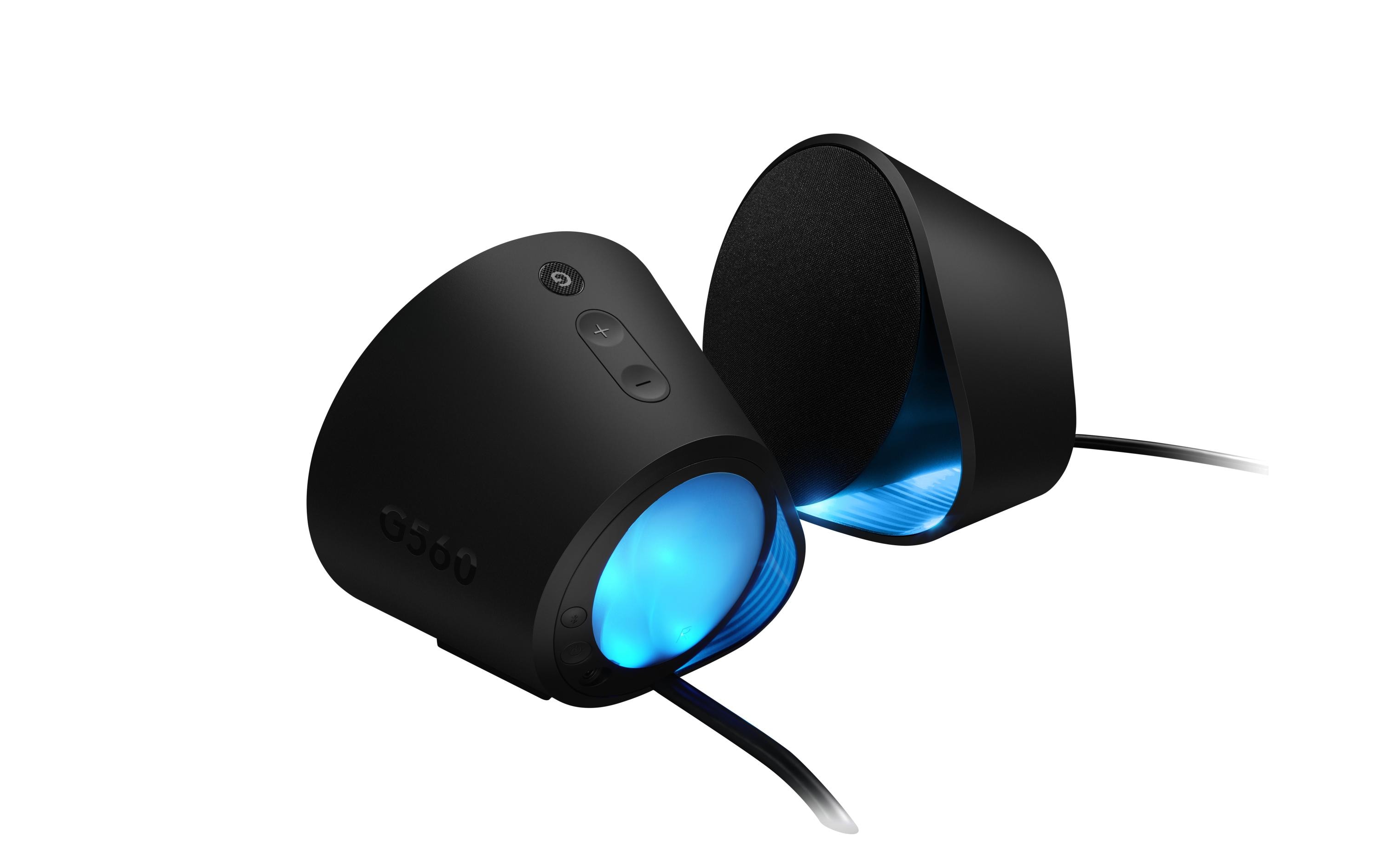 PC-Lautsprecher G560<br>2.1-Lautsprechersysteem mit LIGHTSYNC-RGB-Beleuchtung