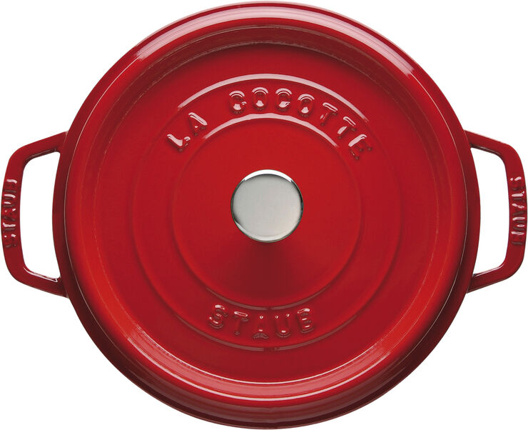 Staub La Cocotte 24 cm rød Rød
