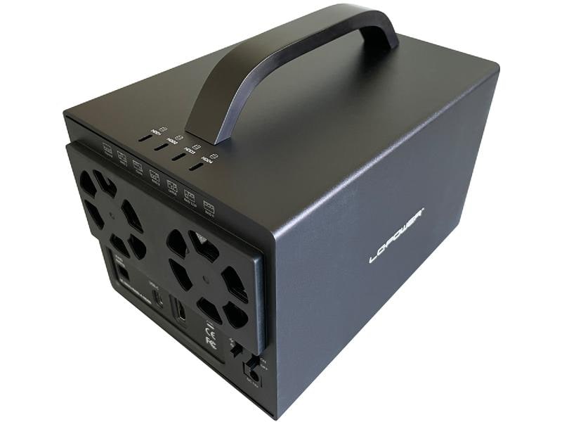 LC-Power Externes Gehäuse LC-35U3-RAID-4-HDMI 3.5