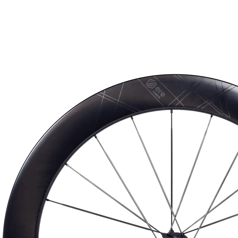 Ere Research Genus II AE65-R Carbon Disc Race Wielset Zwart