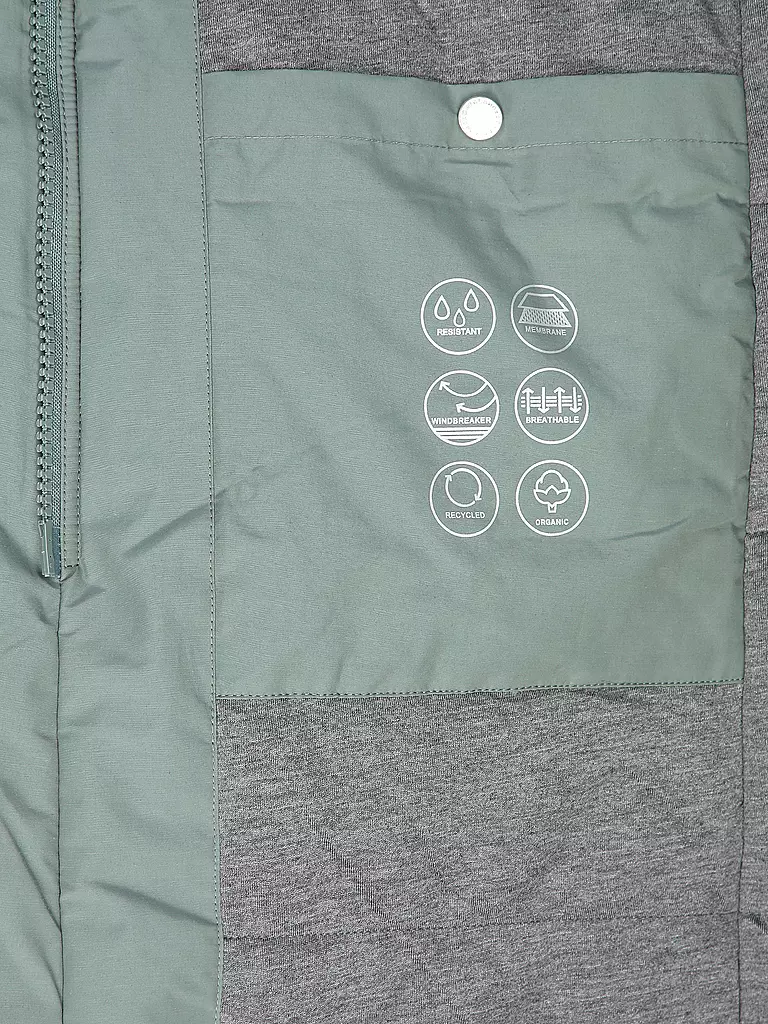 LANGER CHEN Parka LISMORE grün