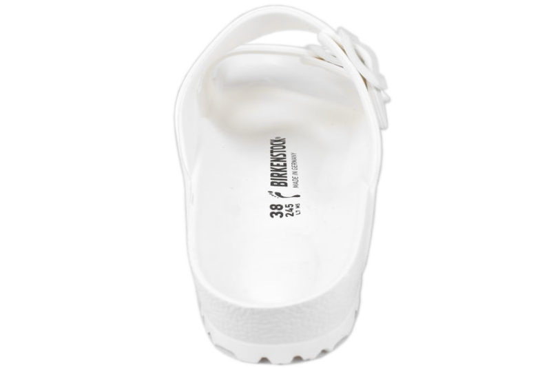 BIRKENSTOCK HVID SLIPPERS
