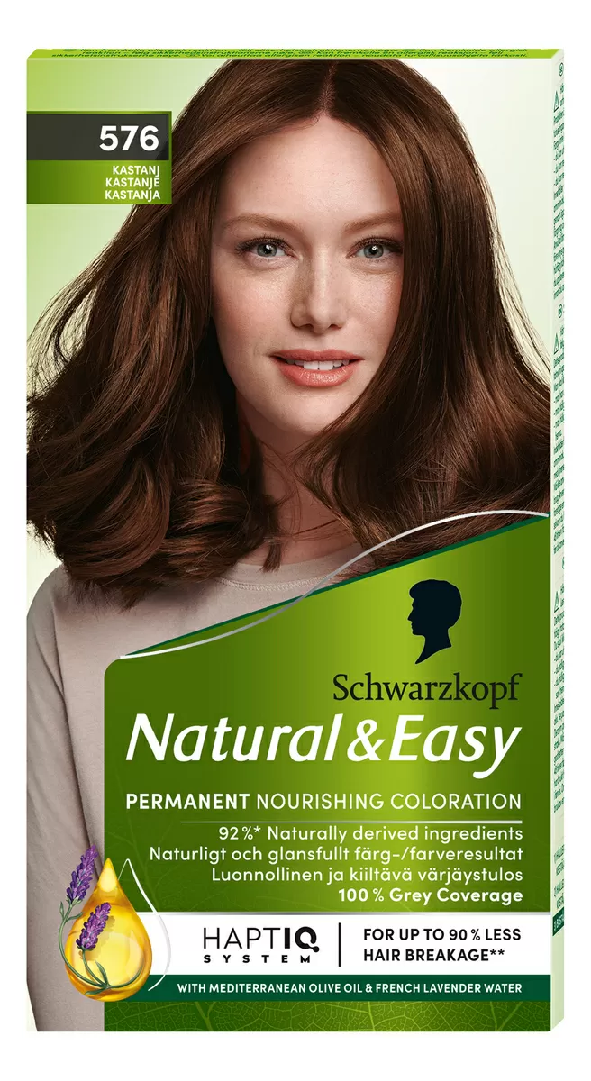 Schwarzkopf Natural & Easy 576 Kastanje