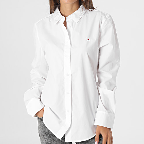 Chemise Manches Longues Femme Organic Co 9673 Blanc