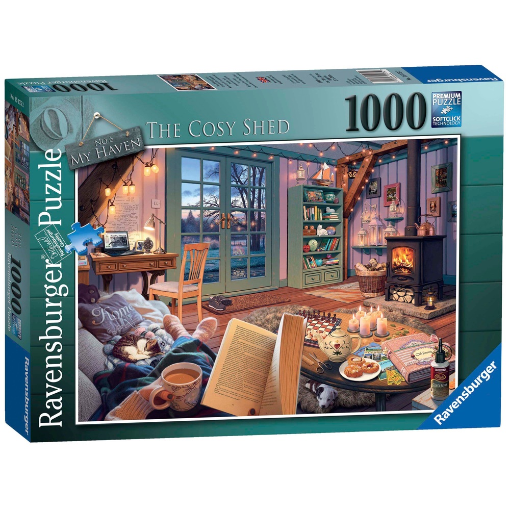 Ravensburger Nr. 6. Mein Paradies – Der gemütliche Schuppen – 1000-Teile-Puzzle