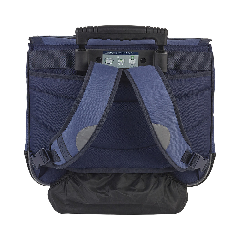 Cartable trolley Colin bleu
