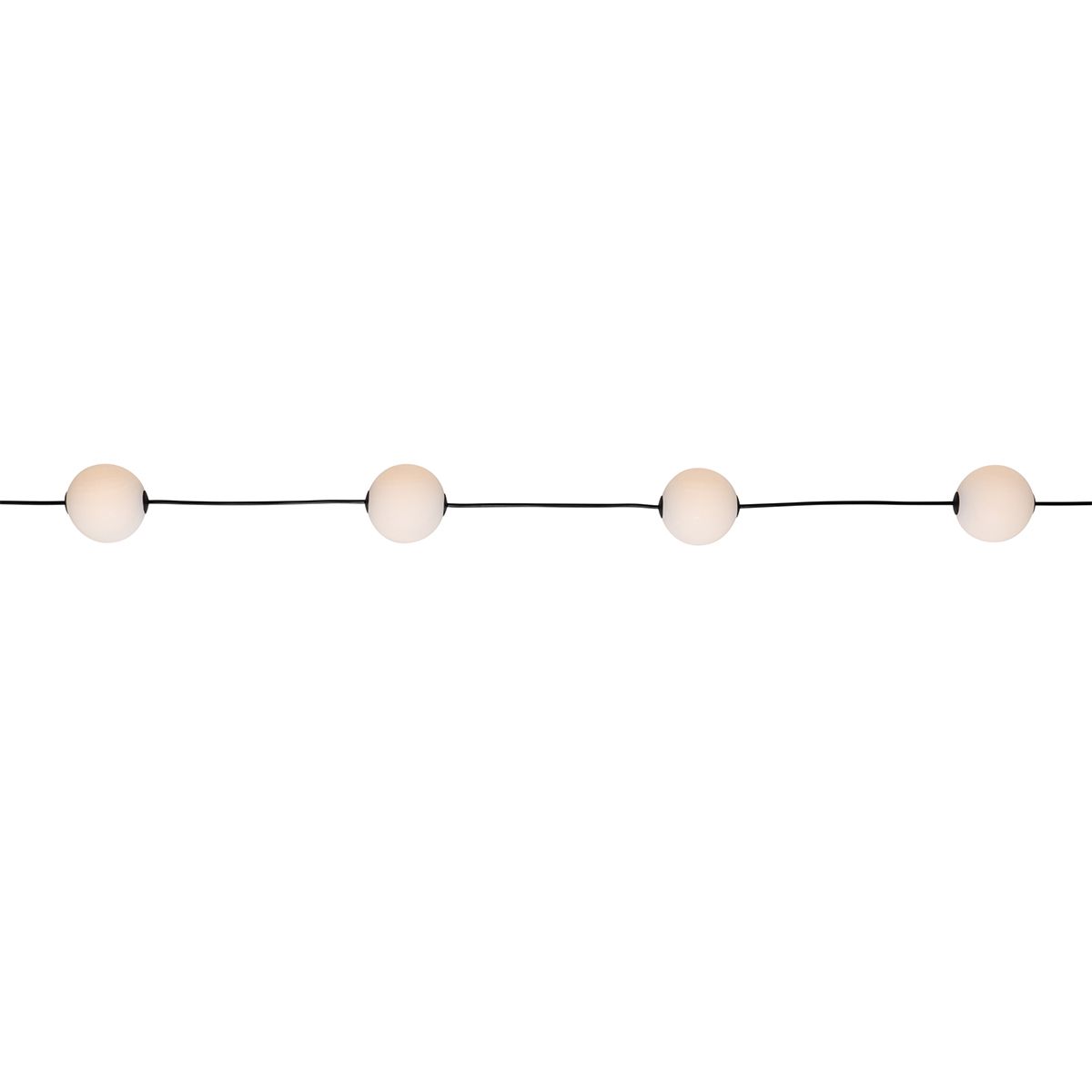 Moderne buiten lichtsnoer 16M incl. LED 28-lichts - Malai