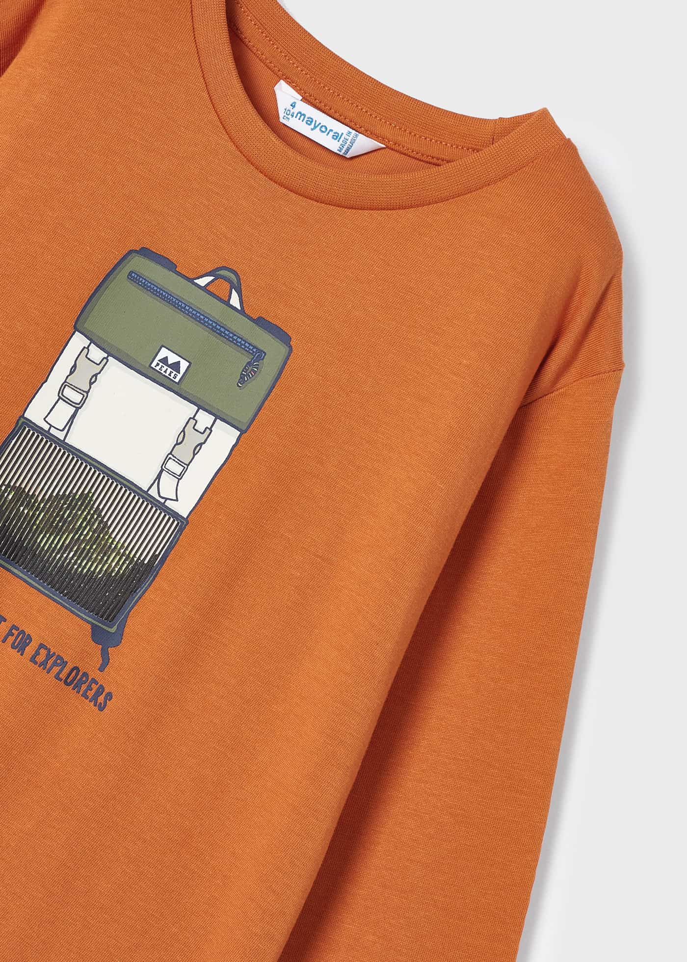 Camiseta interativa Better Cotton para meninos