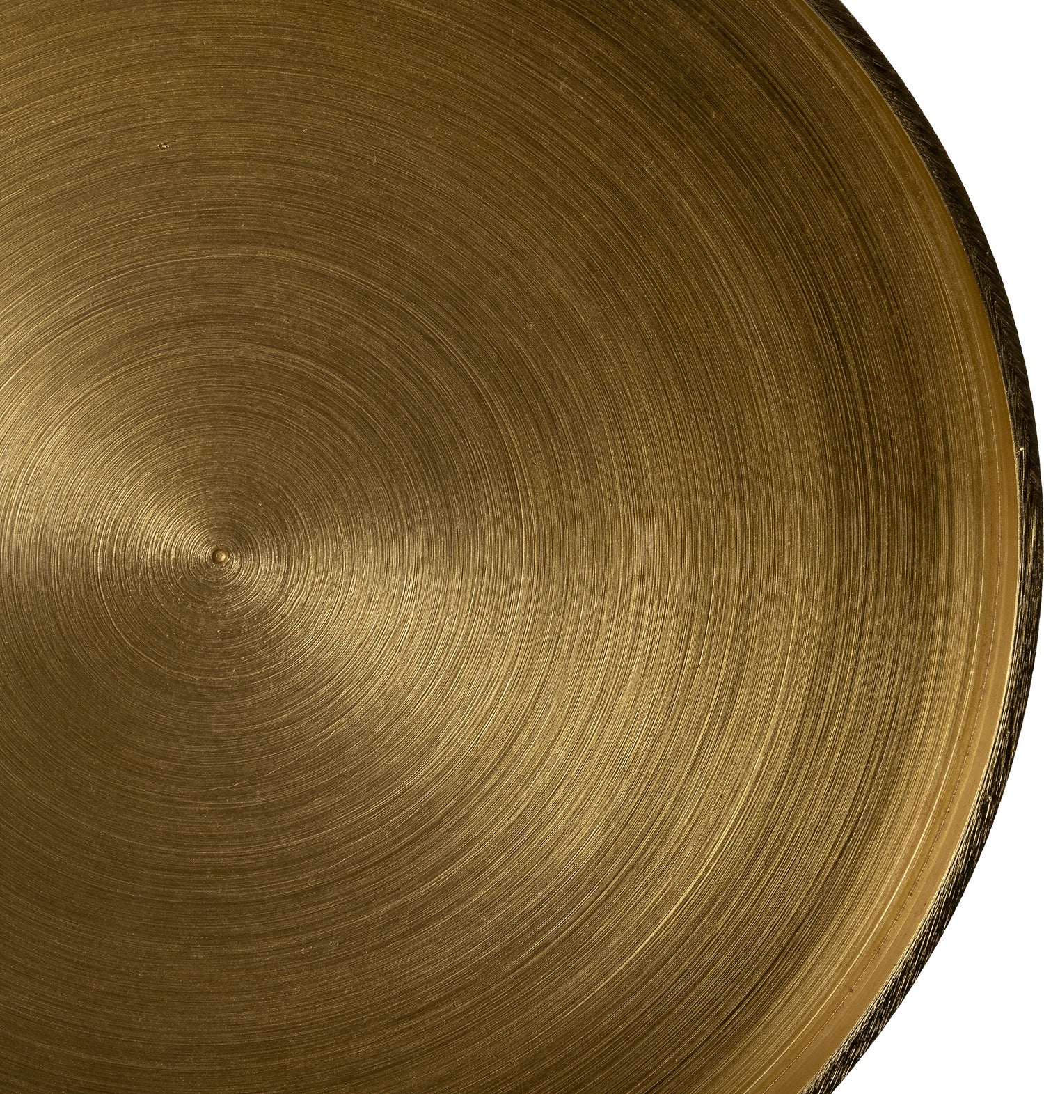 Intratuin bijzettafel Jot goud D 29,5 H 50 cm