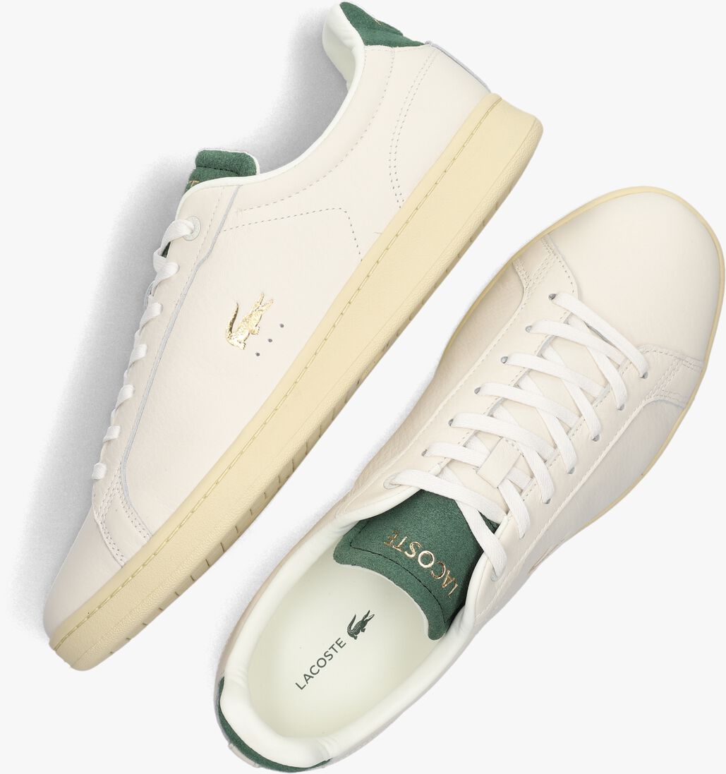 LACOSTE witte lacoste lage sneakers carnaby pro