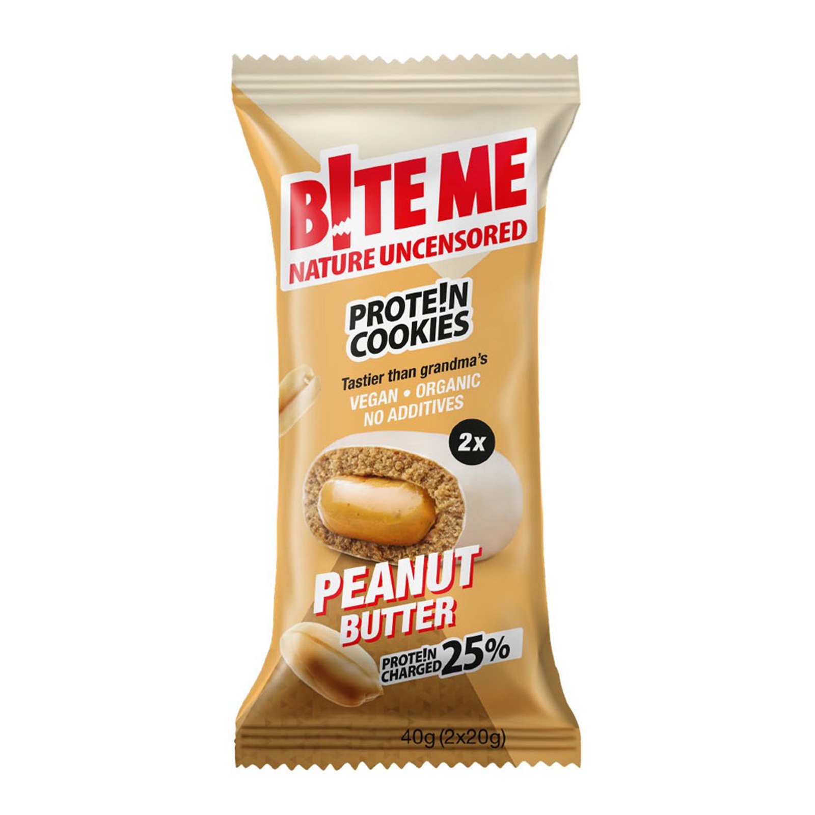 BITE ME Protein Cookies Peanut Butter