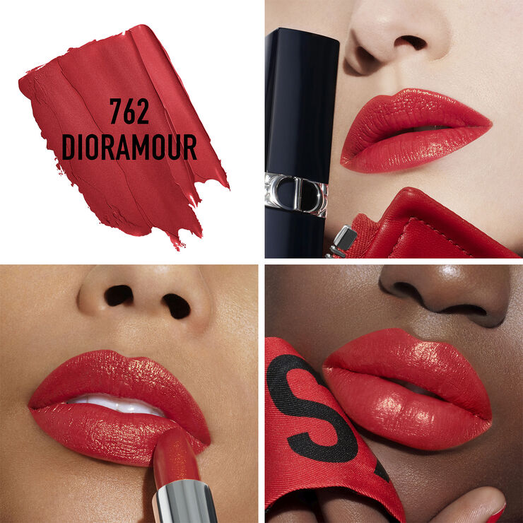 DIOR Rouge Dior Couture Colour Refillable lipstick 762 dioramour