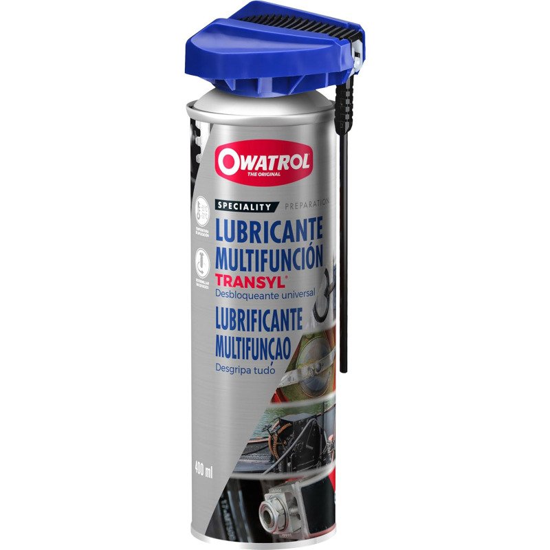 Dégrippant lubrifiant multifonction Transyl OWatrol - Aérosol de 400 ml