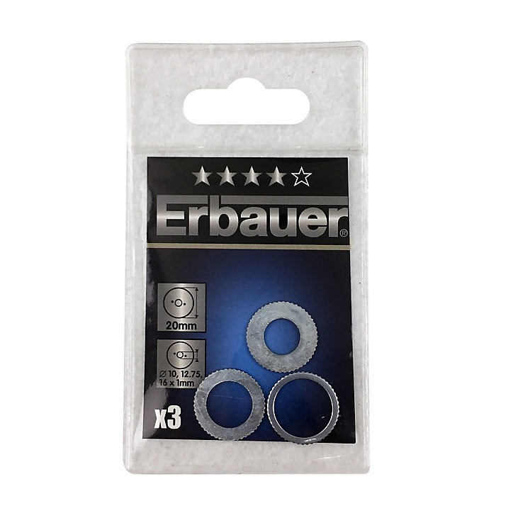 3 bagues de réduction de scie circulaire 20 mm