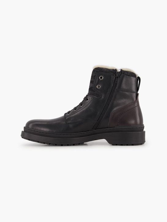 AM SHOE Schnür-Stiefelette Grau