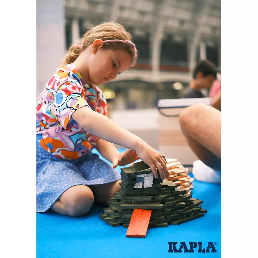 KAPLA Bausteine - 40er Qaudrate, Grün