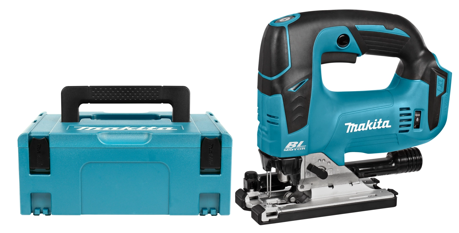 Makita DJV142ZJ 14.4V Li-Ion Accu decoupeerzaag body in Mbox - D-greep - variabel - koolborstelloos