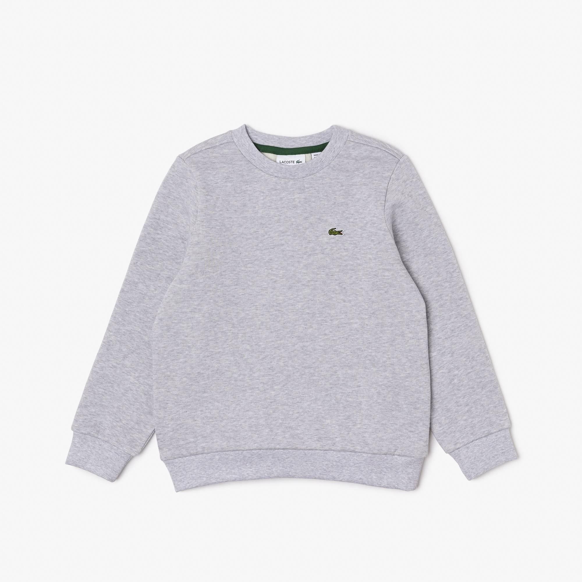 Lacoste Lacoste Logo Fleece Crew Neck Sweater Juniors