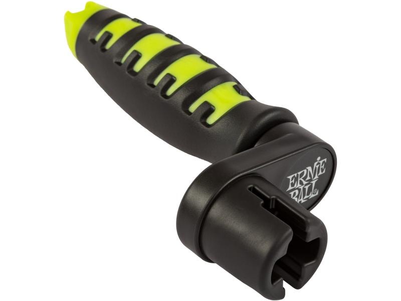Ernie Ball Saitenkurbel Pegwinder Plus Kompakter Saitenwickler mit integriertem Stegstift-Entferner