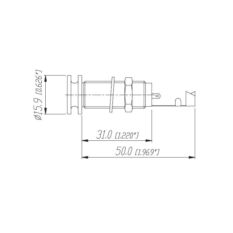 REAN NYS221 jackbuss female